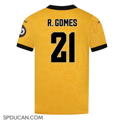 Muški Nogometni Dres Wolves Rodrigo Gomes #21 Domaci 2025-26 Kratak Rukav Muški Nogometni Dres Wolves Rodrigo Gomes #21 Domaci 2025-26 Kratak Rukav